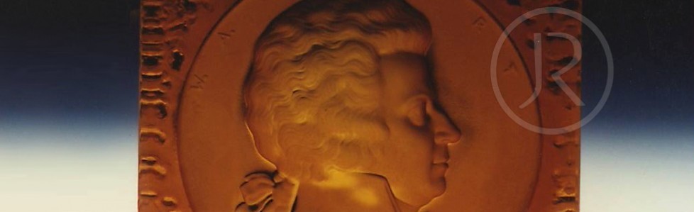 Plaketa – Memorial tablet – JR 91 – W.A. Mozart