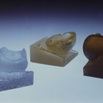 Těžítka – Jablko – celé, půlené, nakousané – Paperweights – Apples