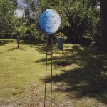 2004 - Glasplastik und Garten, Munster, Německo - plastika Noc a den