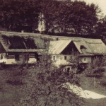 1943 - Rodná chalupa ve Staré Pace, zbourána v roce 1943